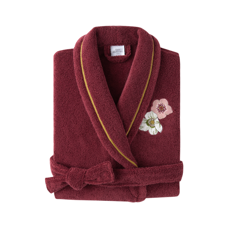 Corolles Shawl Collar Bathrobe