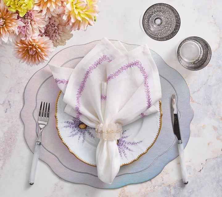 Radiant Napkin Ring in Iridescent