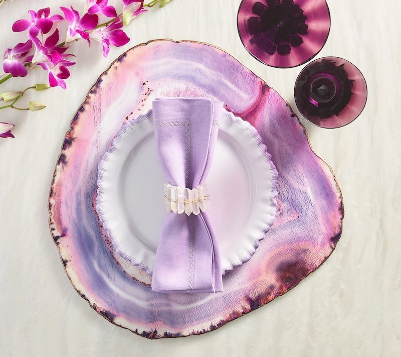 Radiant Napkin Ring in Iridescent