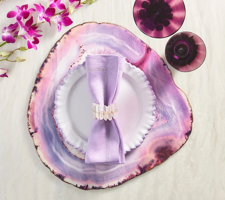 Radiant Napkin Ring in Iridescent