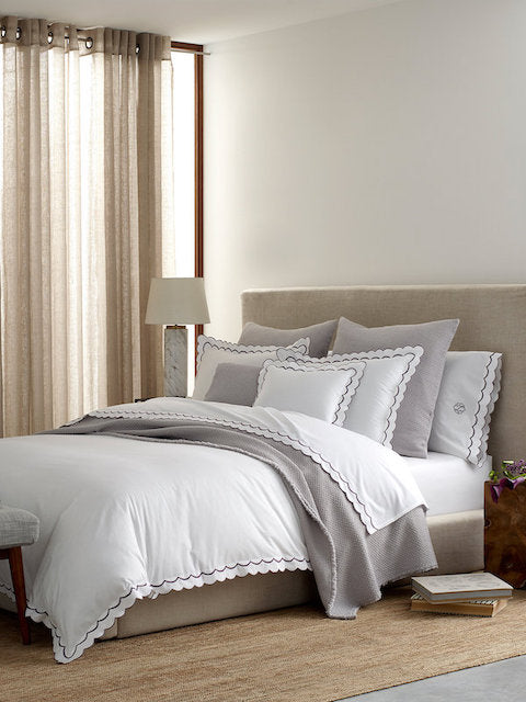 Matouk India Bedding Cerulean