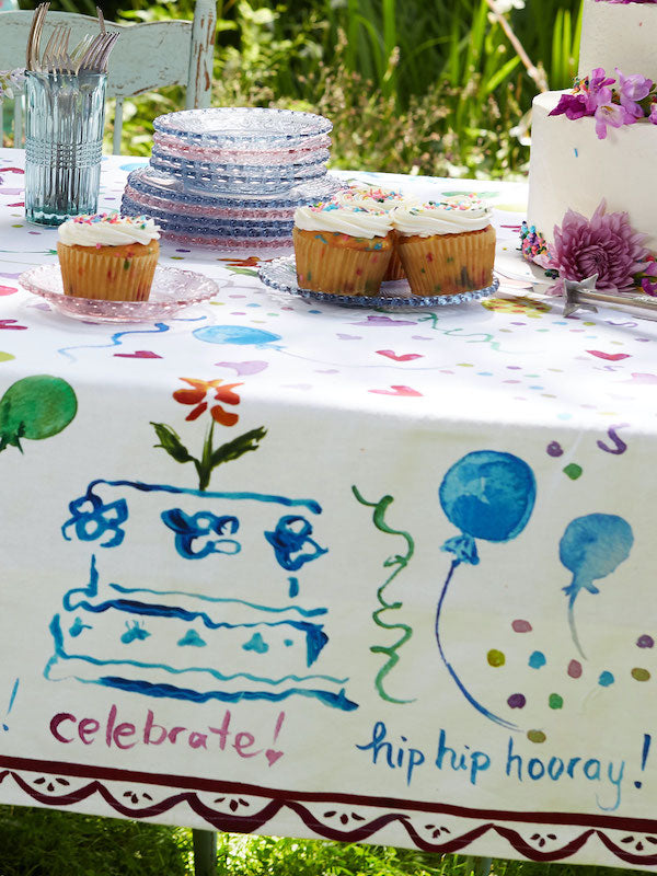 Happy Birthday Tablecloth