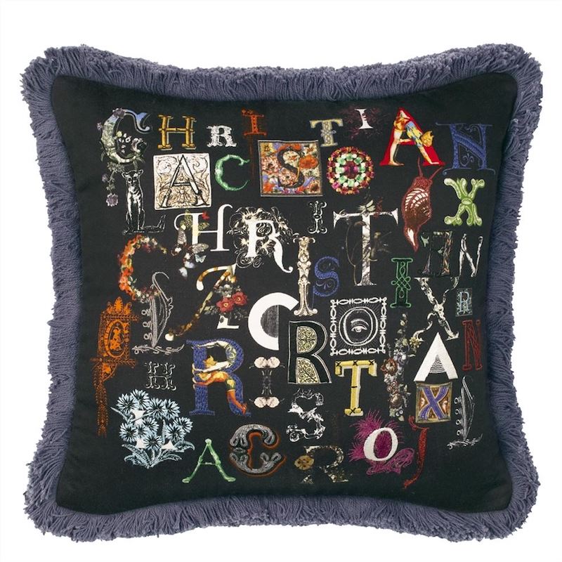 Do You Speak Lacroix Pillow Retired Pattern
