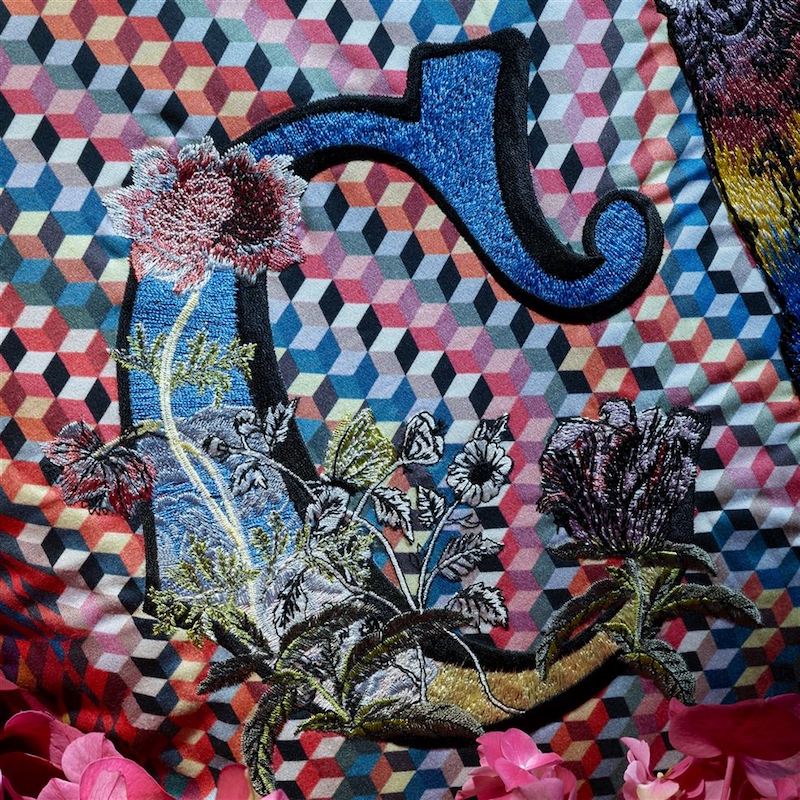 Monogram Me Lacroix! Pillow Retired Pattern