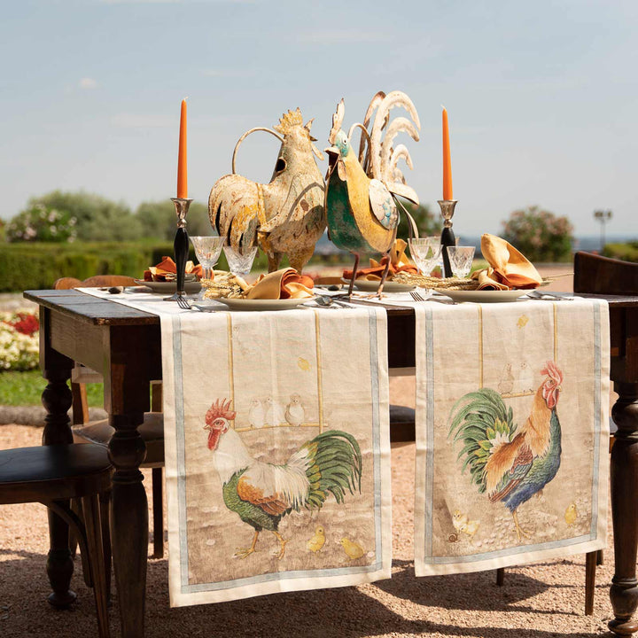 Rooster Table Linens