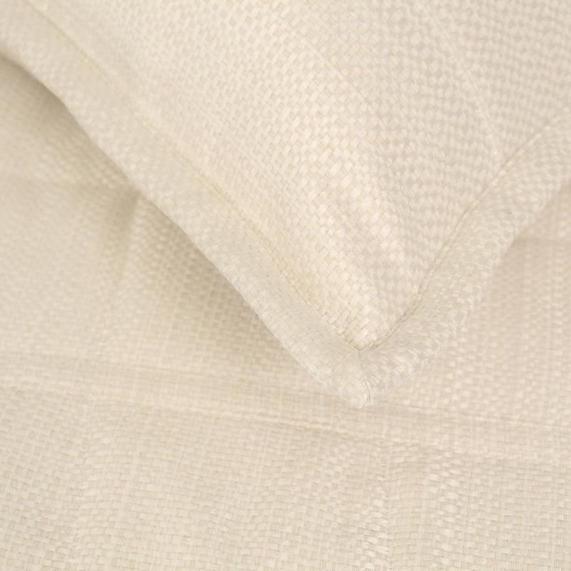 Texture White Coverlet Set