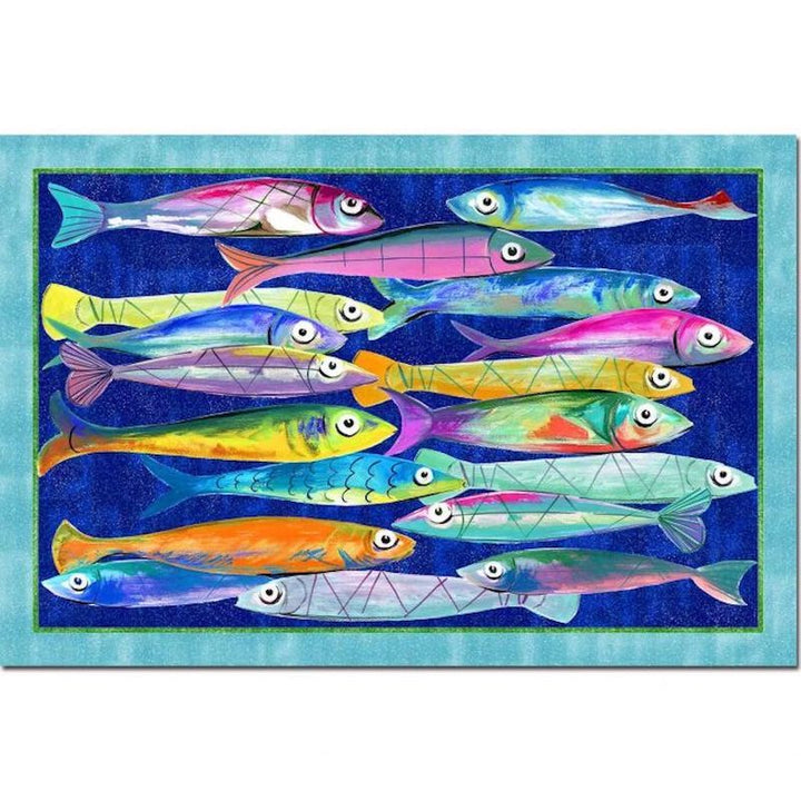 Poisson Bleu Rug