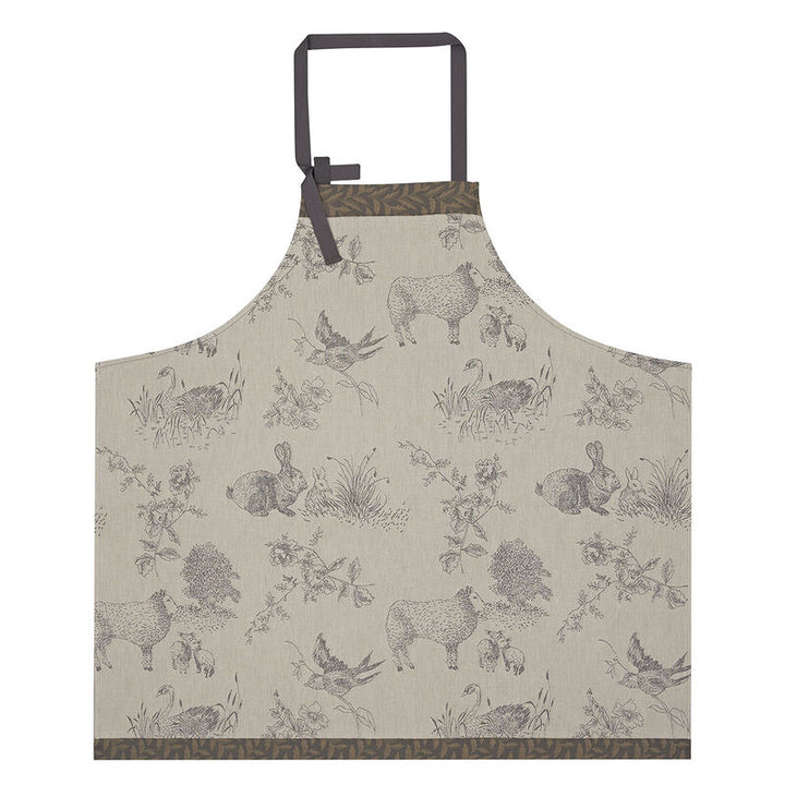 Josephine Apron Grey