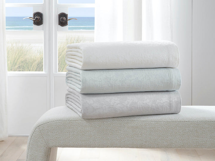 Aldino Coverlet Aquamarine