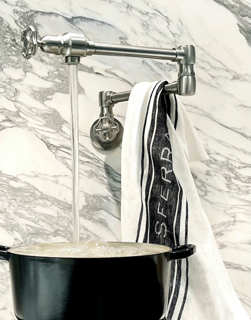 Parma Kitchen Towel Black