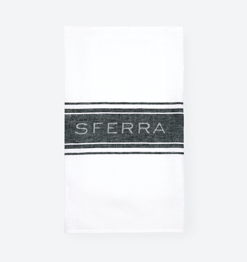 Parma Kitchen Towel Black