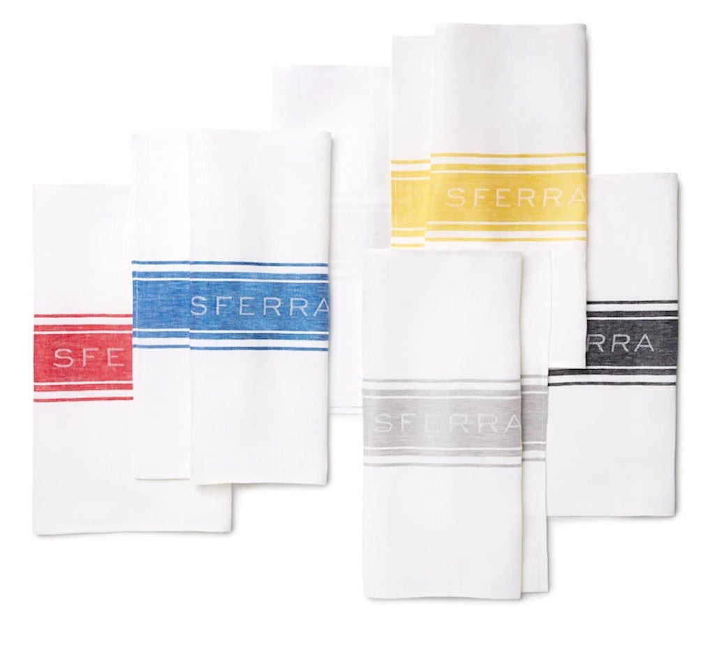 Parma Kitchen Towel Red