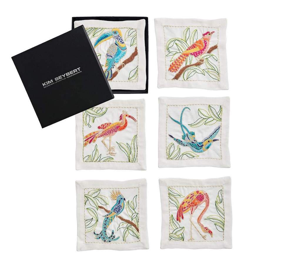 Birds of Paradise Cocktail Napkins