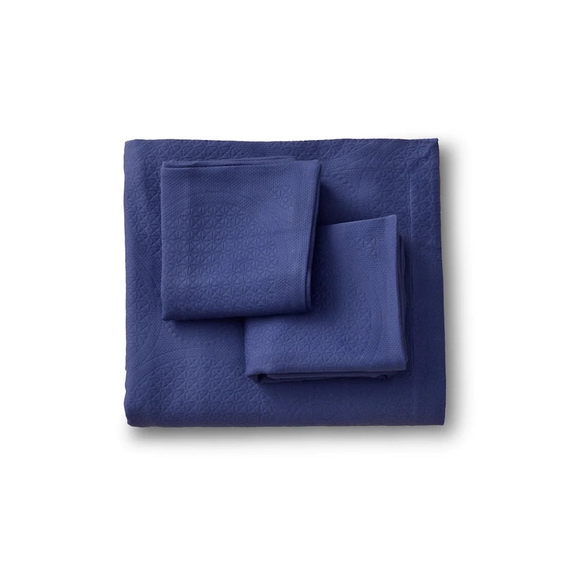 Great Hall Coverlet Set in Indigo