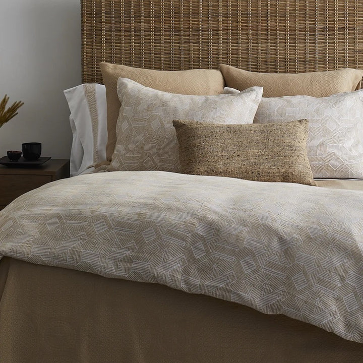 Sashiko Duvet Set Sand