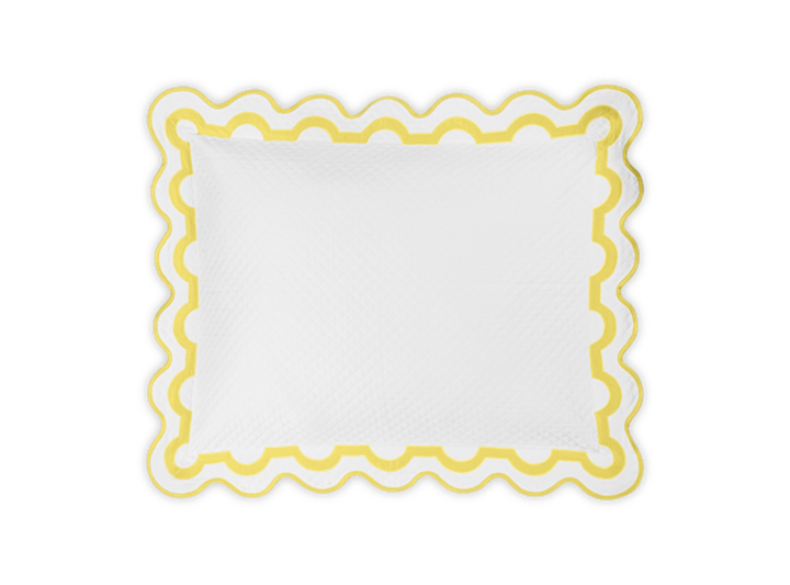 Matouk Mirasol Matelasse Lemon