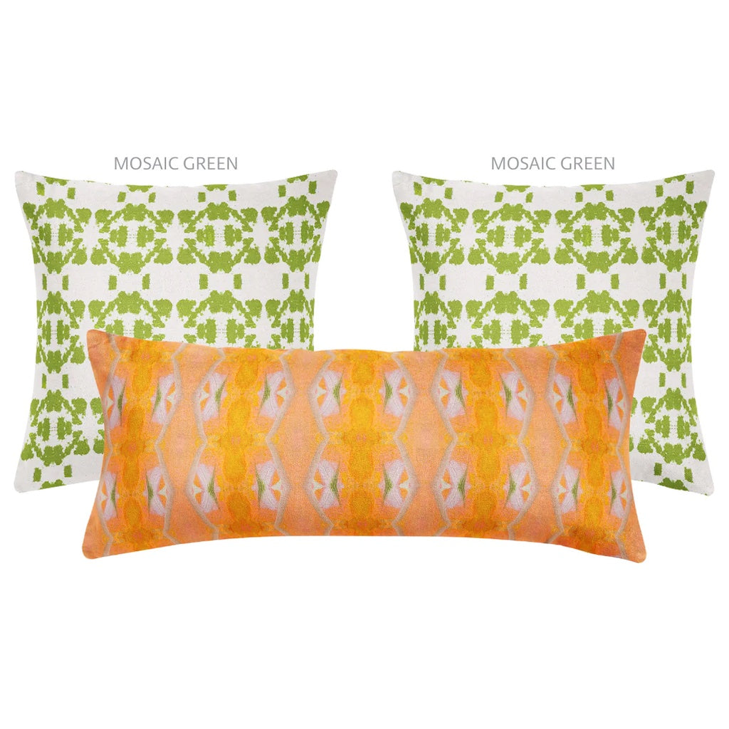 Orange Blossom Decorative Pillow