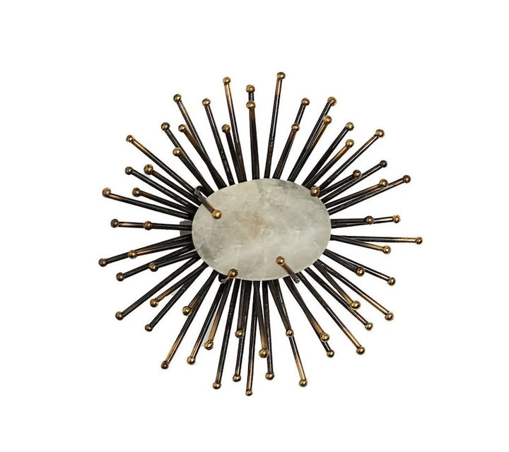 Flare Napkin Ring Gold & Black