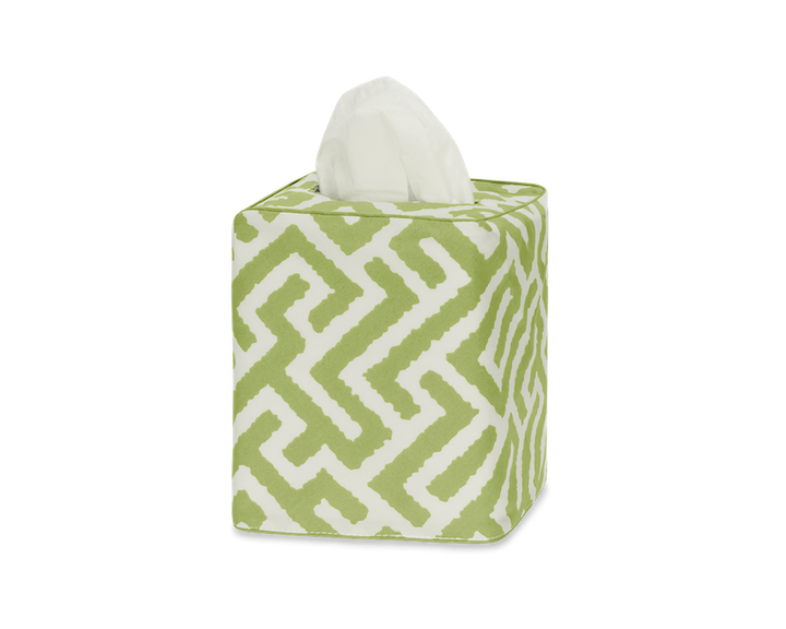 Matouk Schumacher Gabriel Tissue Box Cover Grass