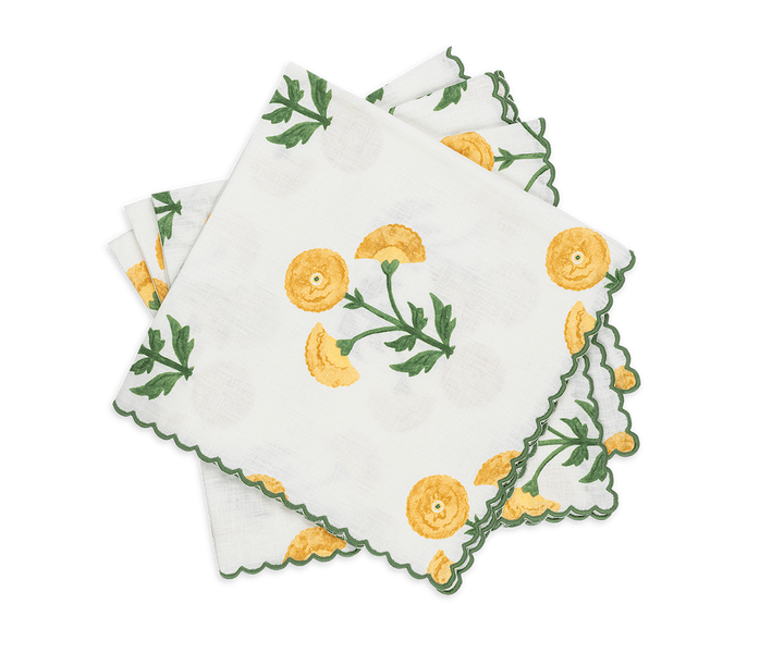 Matouk Gisele Table Linens Marigold