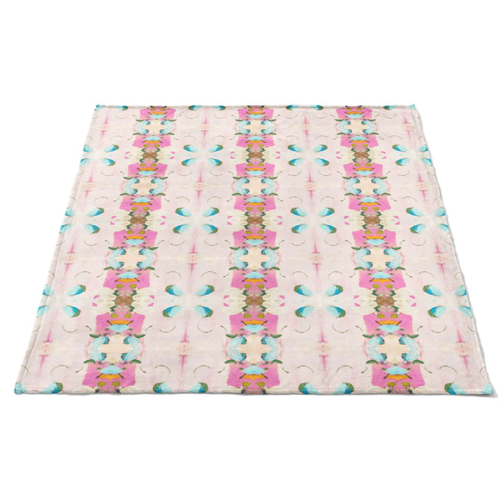 Monet's Garden Fleece Blanket