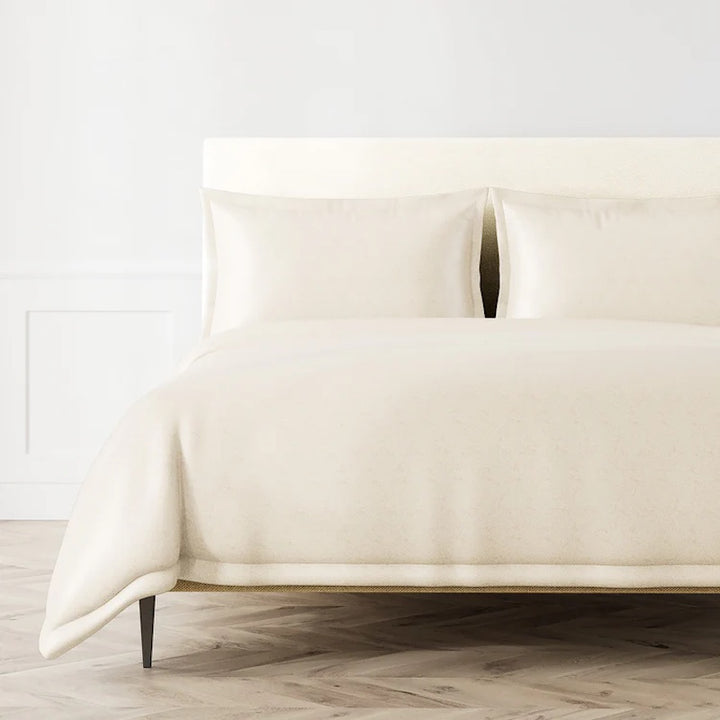 Imprint Duvet Set in Pearl
