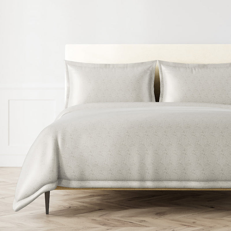 Imprint Duvet Set in Pewter