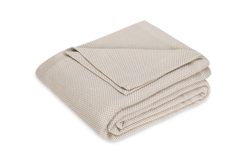 Matouk Jackson Coverlet in Dune