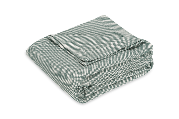 Matouk Jackson Coverlet in Jade