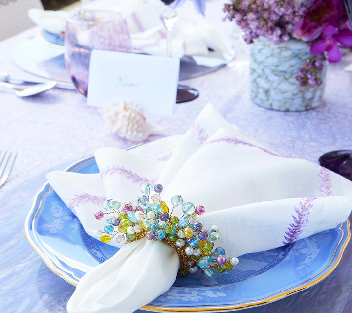 Spritz Napkin Rings in Sorbet