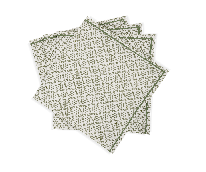 Matouk Laksha Table Linens Clover