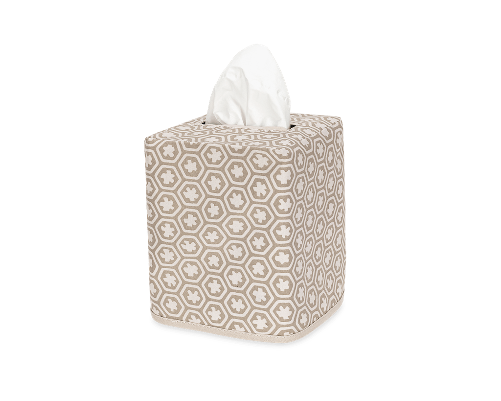 Matouk Schumacher Levi Tissue Box Cover