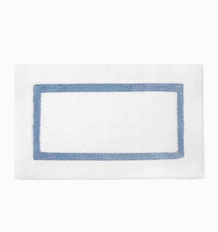 Lindo Bath Rug White/Sea