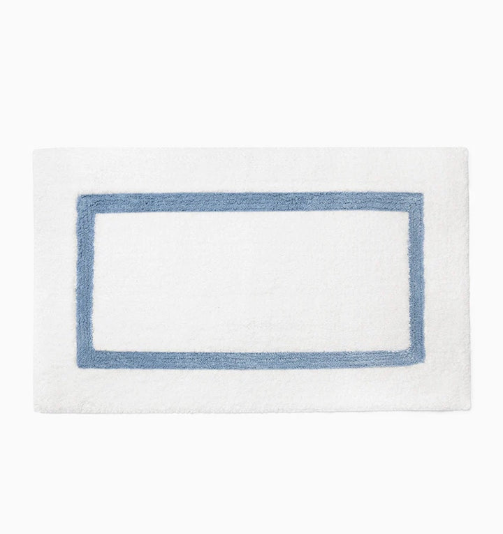 Lindo Bath Rug White/Sea