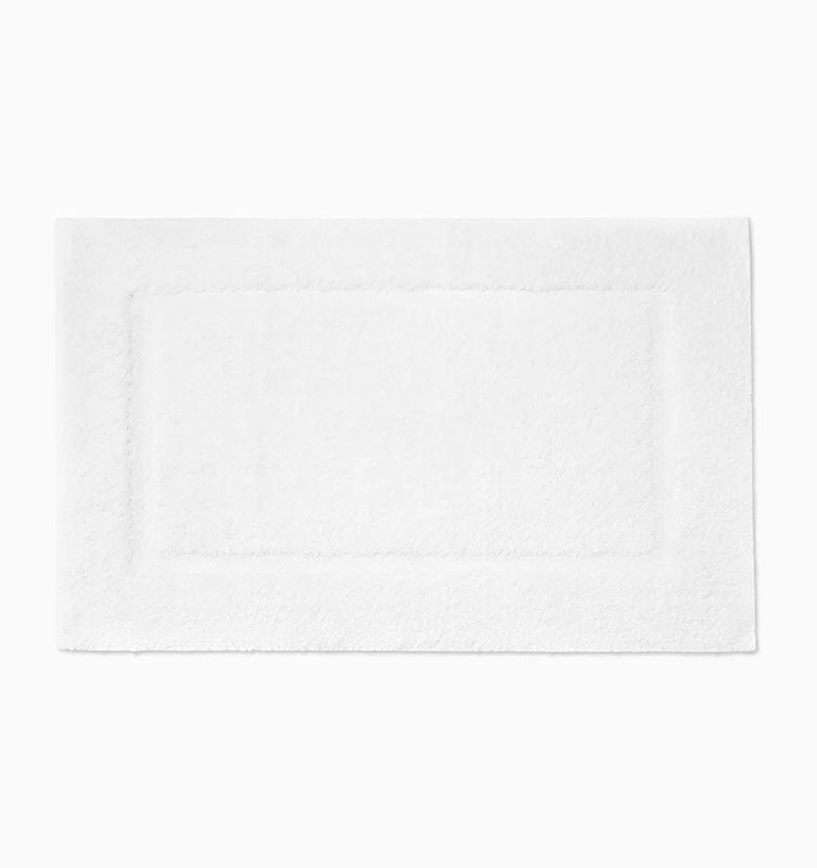 Lindo Bath Rug White/White