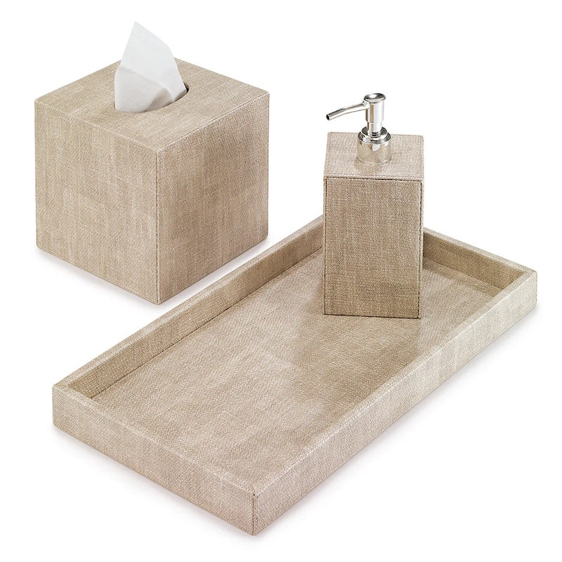 Luster Bath Accessories in Birch