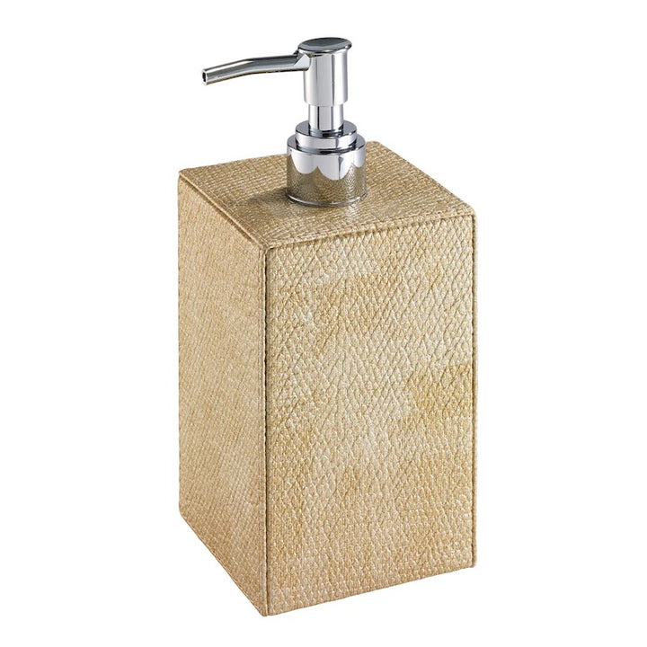 Luster Bath Accessories in Gold