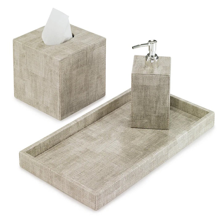 Luster Bath Accessories in Granite
