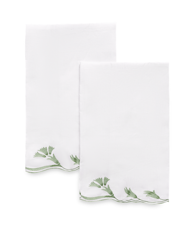 Marcella Guest Towels Clover