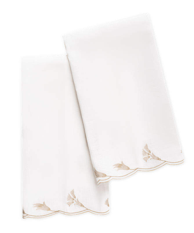 Marcella Guest Towels Dune