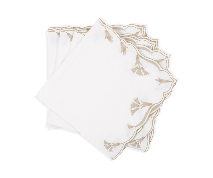 Matouk Marcella Table Linens Dune