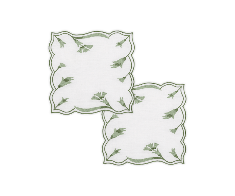 Matouk Marcella Table Linens Clover