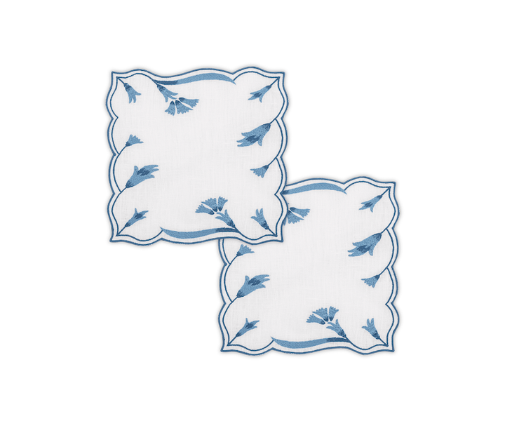 Matouk Marcella Table Linens Lapis