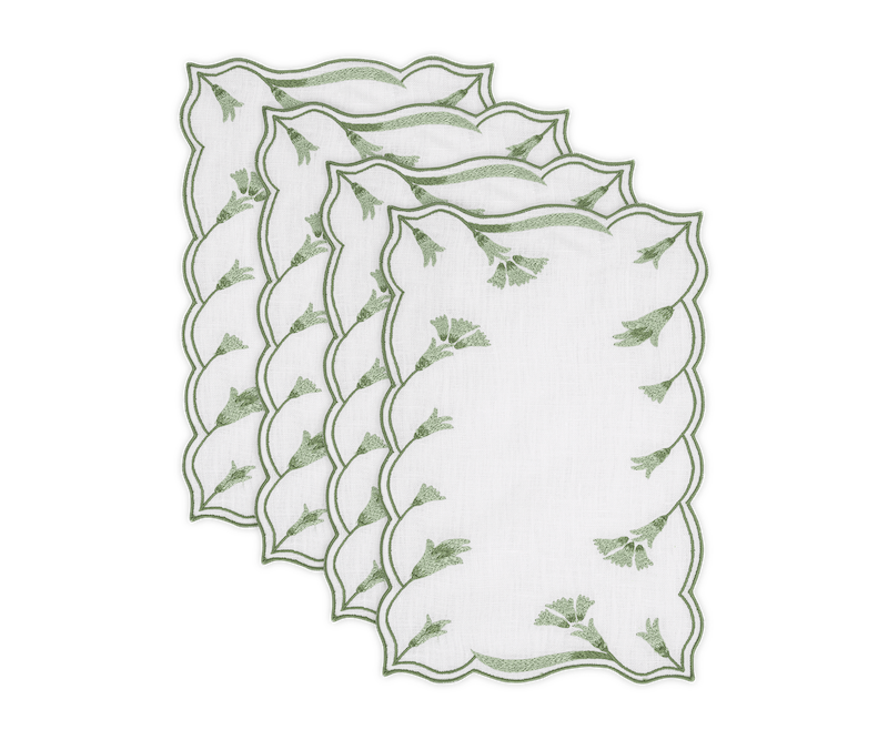 Matouk Marcella Table Linens Clover
