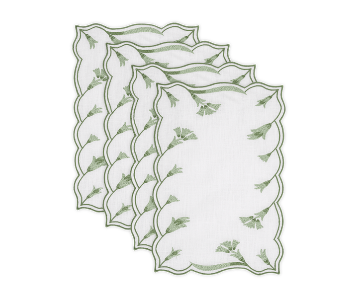 Matouk Marcella Table Linens Clover