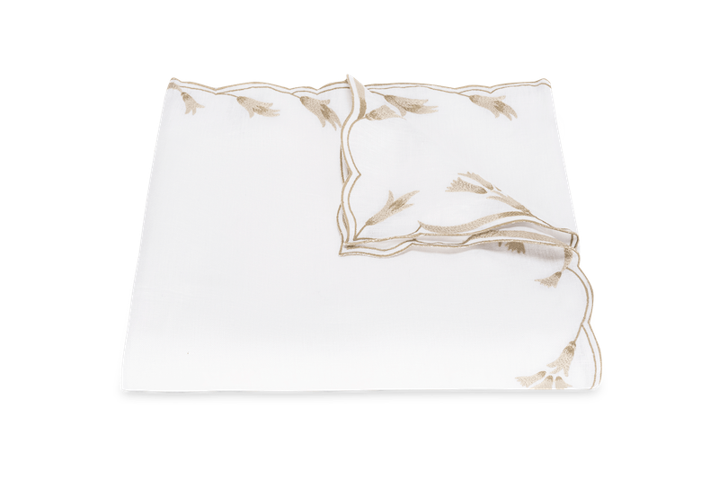 Matouk Marcella Table Linens Dune