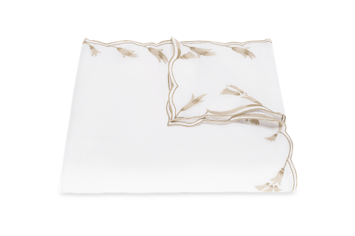 Matouk Marcella Table Linens Dune