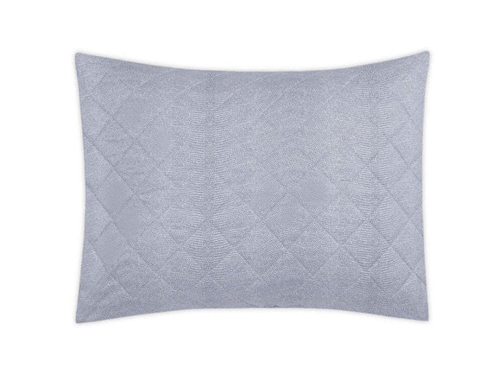 Matouk Jasper Quilt Steel Blue