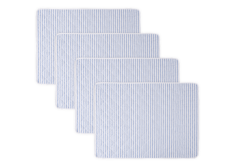 Matouk Matteo Table Linens Azure
