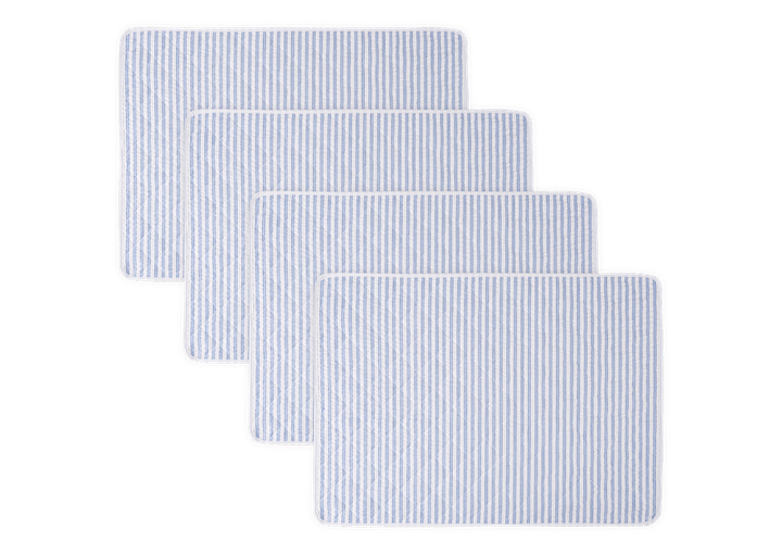 Matouk Matteo Table Linens Azure
